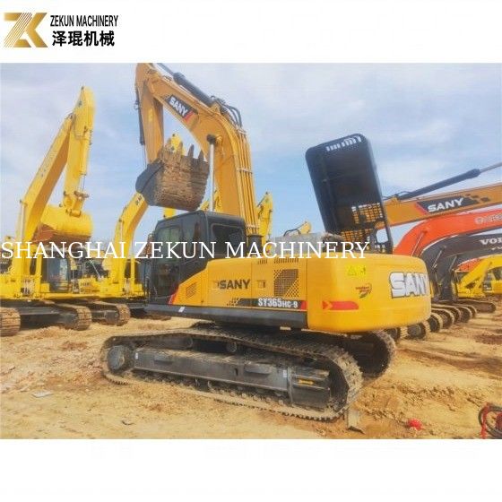 Low Hour Máquina de segunda mão Excavadora Usada Sany SY365 Excavadora 365H SY365H Grande 2020
