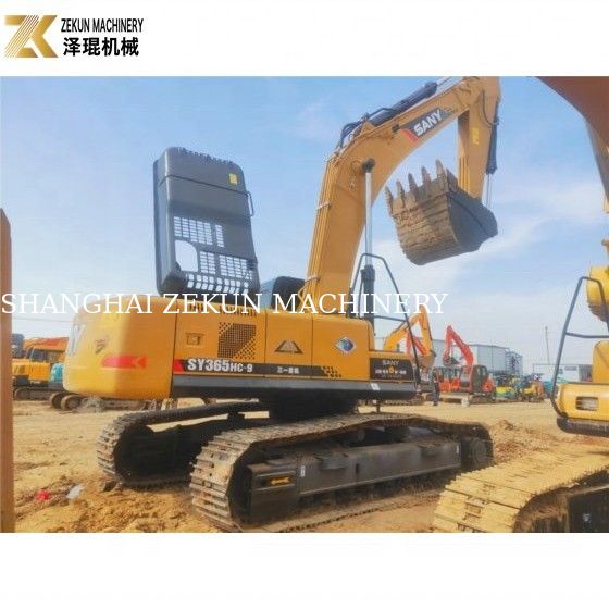Low Hour Máquina de segunda mão Excavadora Usada Sany SY365 Excavadora 365H SY365H Grande 2020