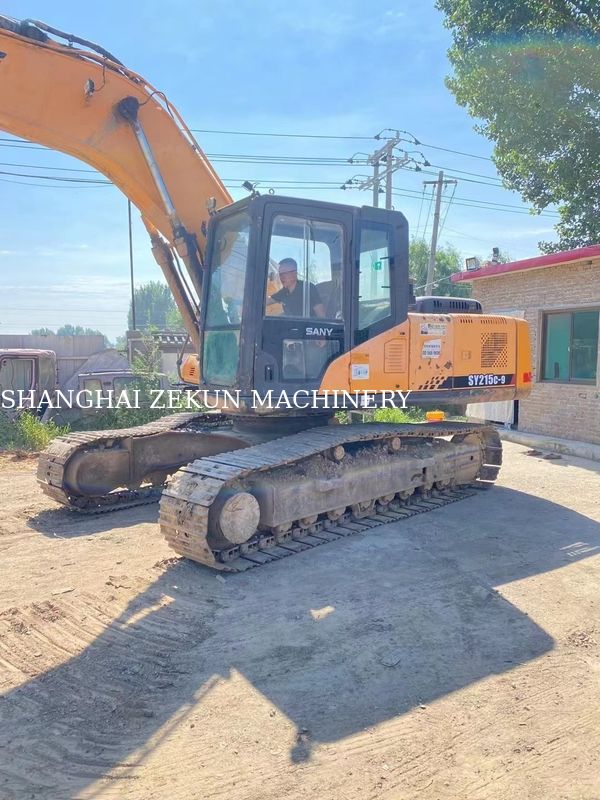 Excavadora de 21 toneladas Sany SY215C-9 SY215C PRO para construção pesada