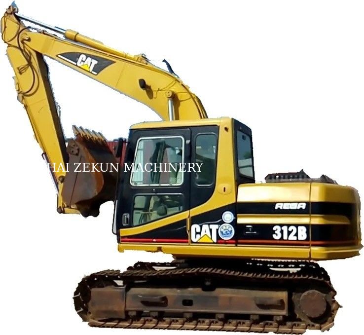 Escavação de construção 2015 Caterpillar Cat312 312D Excavator Shanghai Cat 312 C com e peso operacional de 20 toneladas