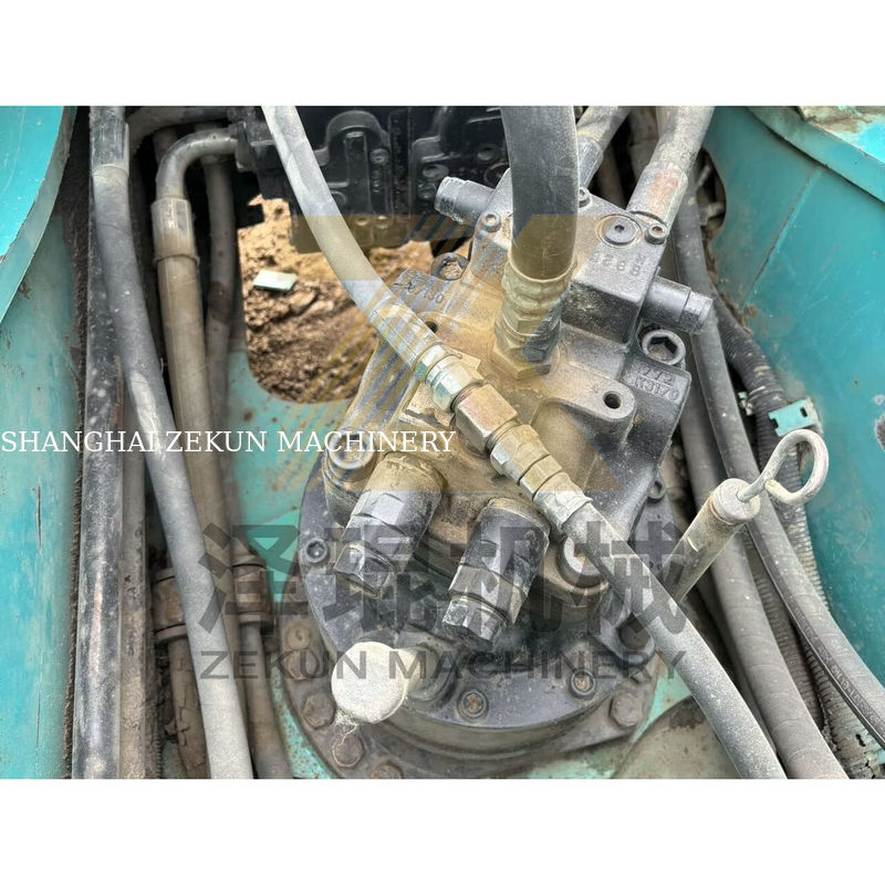 Em bom estado usado Kobelco SK210-8 Excavator Machine 21 TON em Xangai com 2020 ano HINO e motor