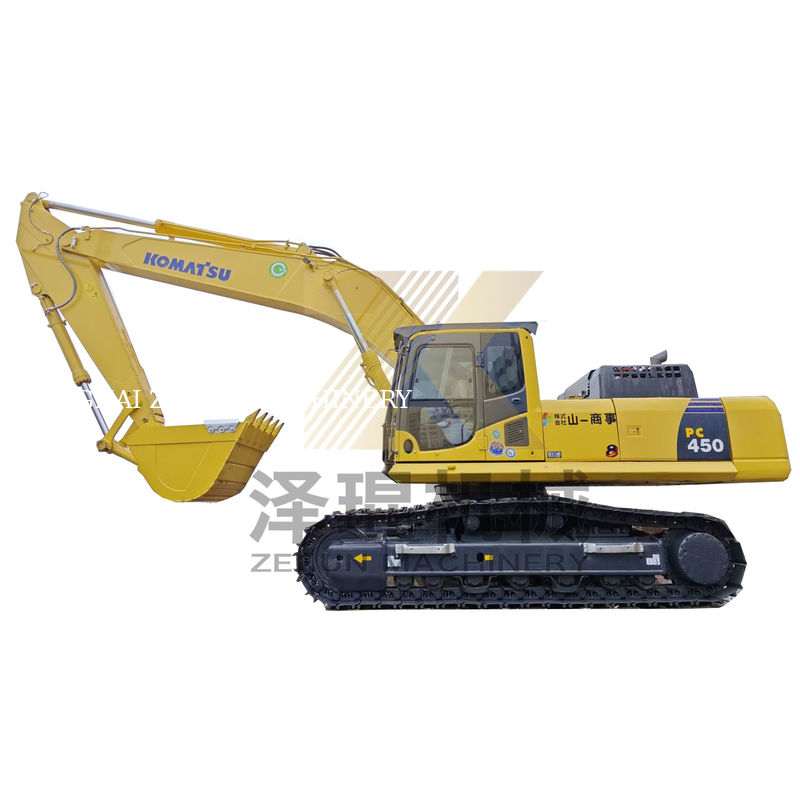 Excavadora de raspadores Komatsu PC450-8 usada 45 toneladas com 3000-4000 horas de trabalho
