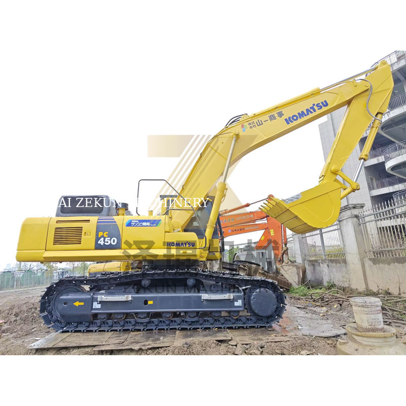Excavadora de raspadores Komatsu PC450-8 usada 45 toneladas com 3000-4000 horas de trabalho