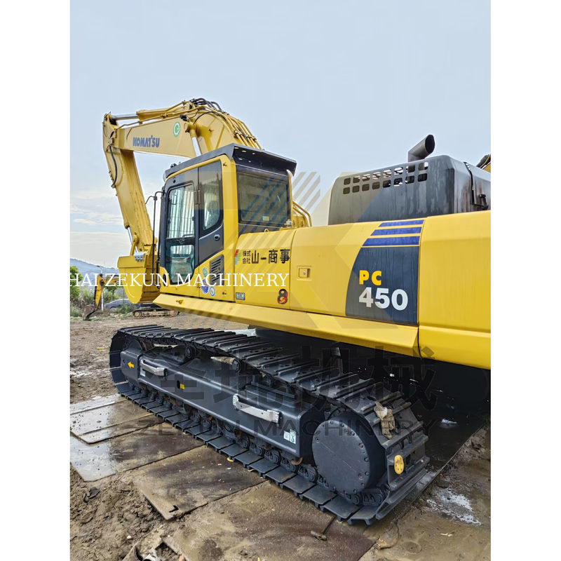 Excavadora de raspadores Komatsu PC450-8 usada 45 toneladas com 3000-4000 horas de trabalho
