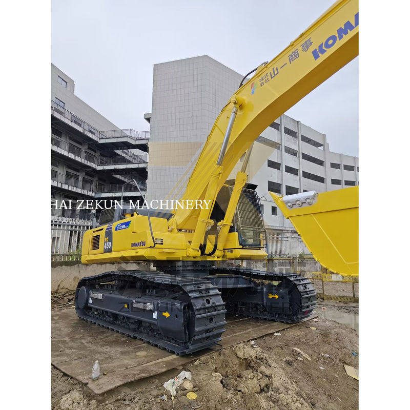 Excavadora de raspadores Komatsu PC450-8 usada 45 toneladas com 3000-4000 horas de trabalho