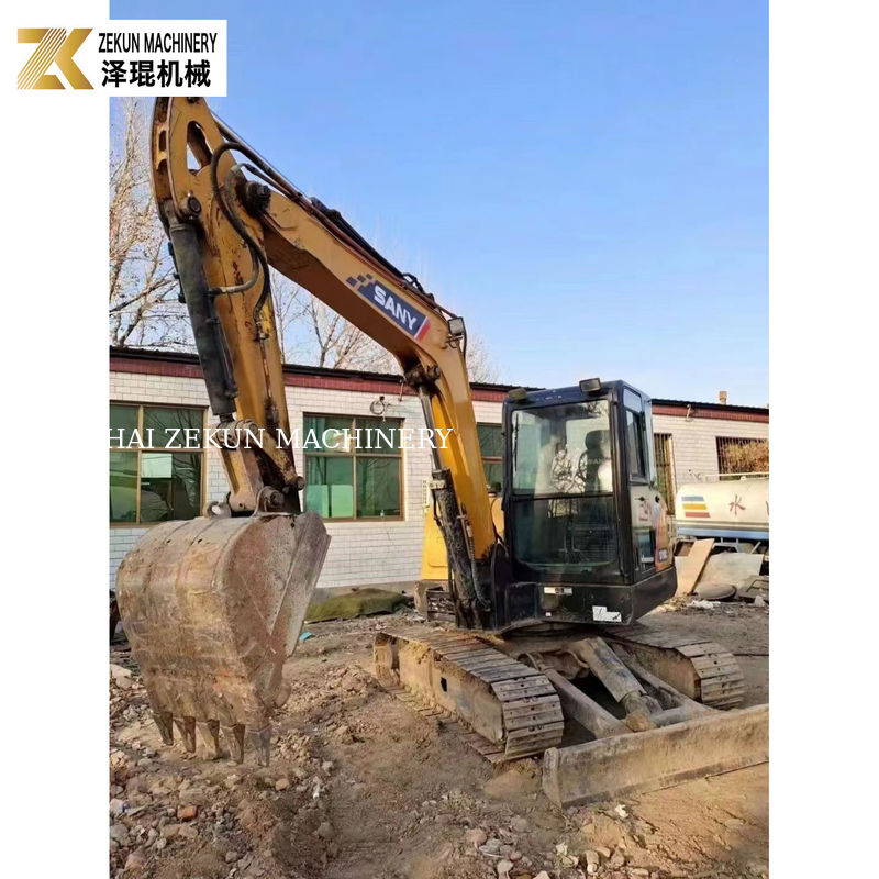 60.7KW Usado Sany 90C Pro Excavator, 2001-4000 horas em boas condições