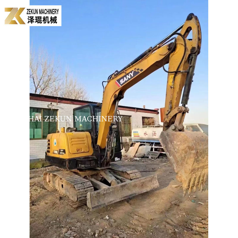 60.7KW Usado Sany 90C Pro Excavator, 2001-4000 horas em boas condições
