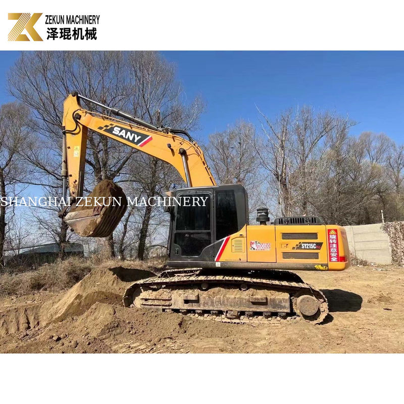 2017 Sany SY215C Pro Excavator 1.2M3 Capacidade de balde Usado Sany Excavator