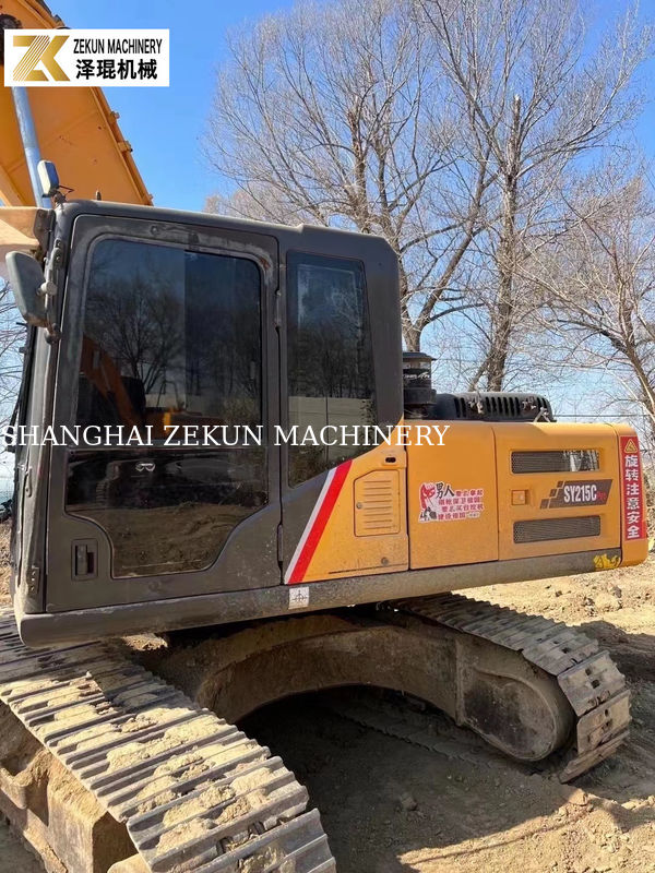 2017 Sany SY215C Pro Excavator 1.2M3 Capacidade de balde Usado Sany Excavator