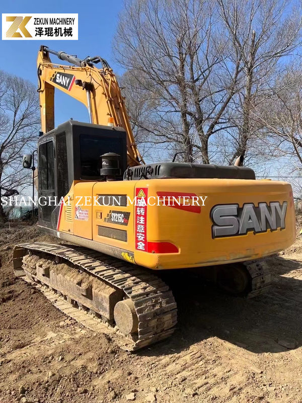 2017 Sany SY215C Pro Excavator 1.2M3 Capacidade de balde Usado Sany Excavator