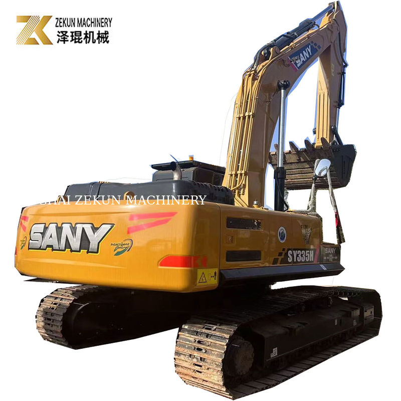 Excavadora usada Sany 335 em 4000 horas de trabalho 35 toneladas de peso operacional