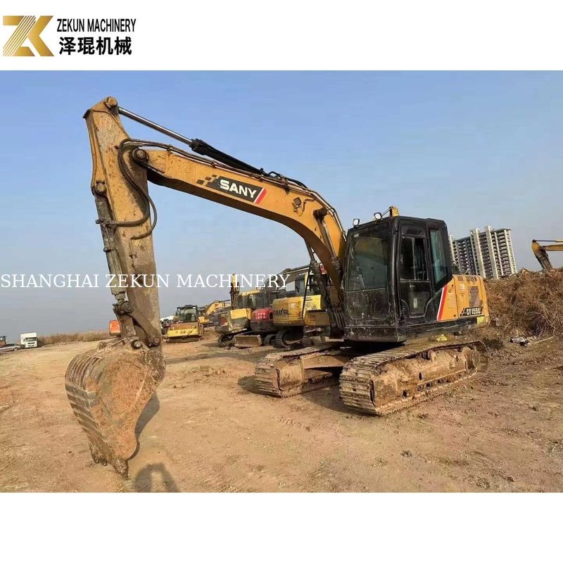 Excavadora Sany Crawler Usada de 13 toneladas SY135C-8 SY135C-9
