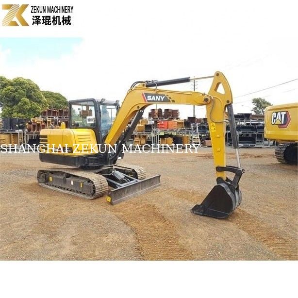 5 toneladas de peso de operação mini-excavadora SY55C Pro By Used Sany Excavator
