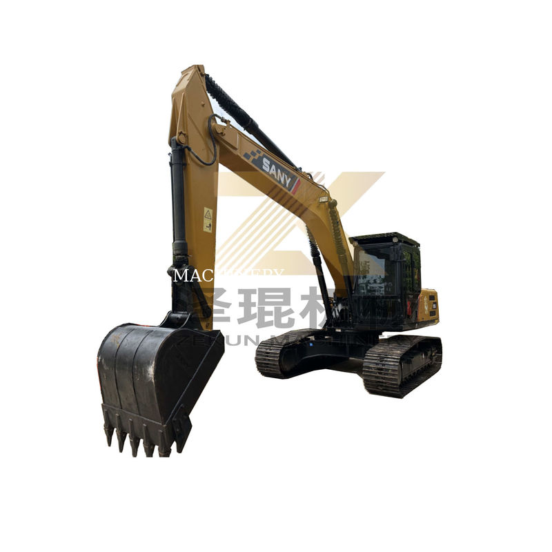 2023 Sany SY215C Pro Crawler Excavator 21 toneladas Excavator pesado com outra bomba hidráulica