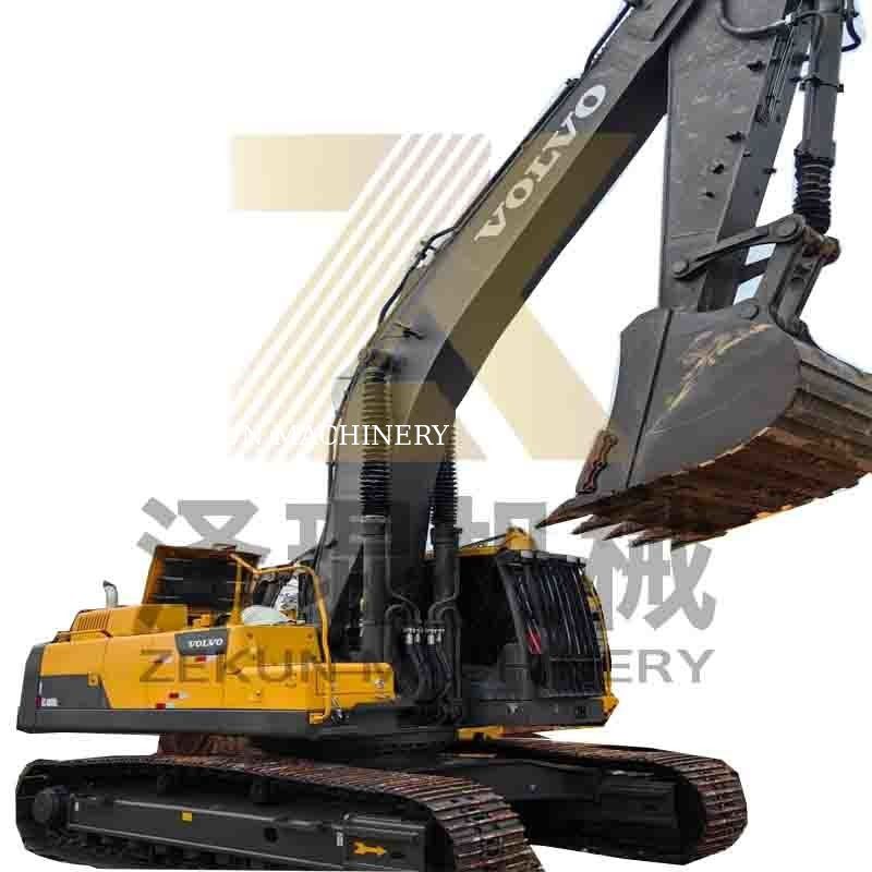 Excavadora Volvo Ec480DL usada com capacidade de balde de 1,77-3,8m3 e em boas condições