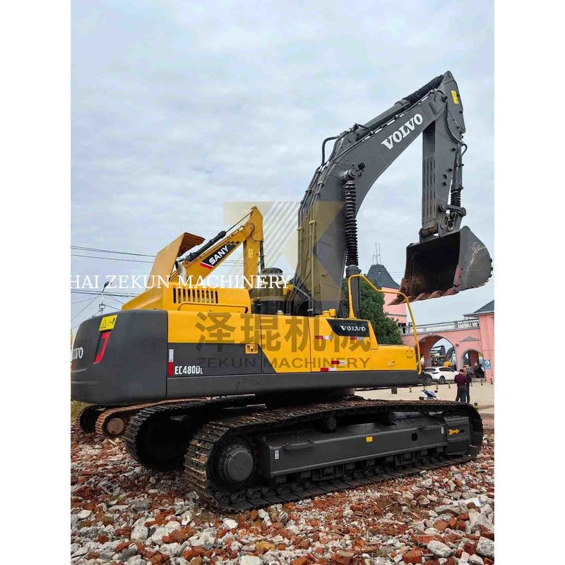 Excavadora Volvo Ec480DL usada com capacidade de balde de 1,77-3,8m3 e em boas condições