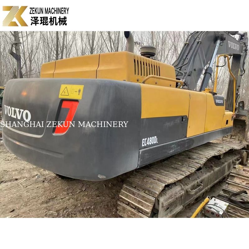 Equipamento de mineração de cores original de 48 toneladas Excavadora de escavadeira Volvo EC480 EC480D
