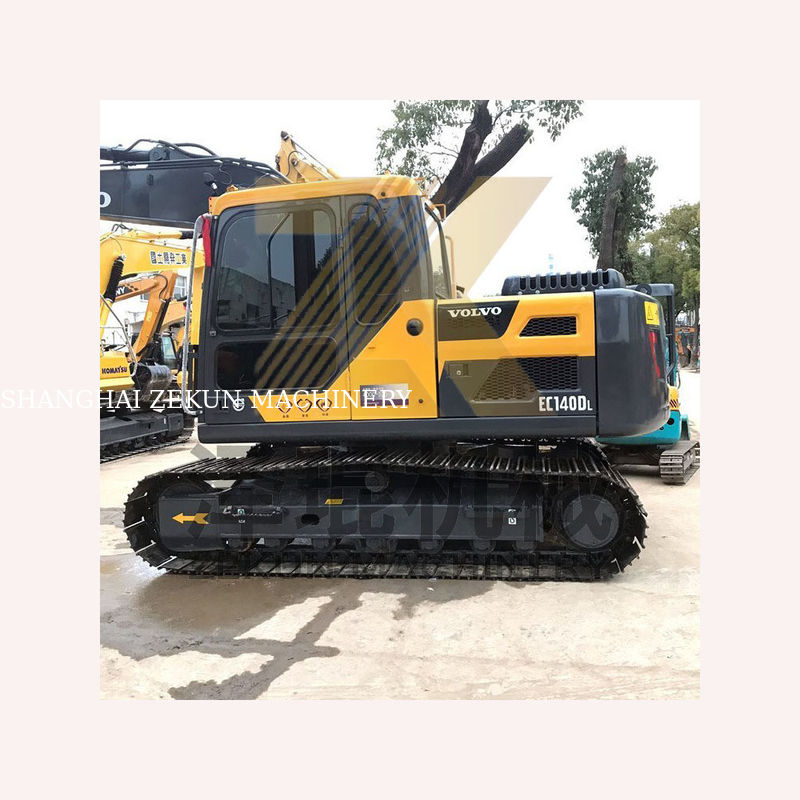 Excavadora Volvo EC140DL Excavadora usada de 14 toneladas com outras marcas de válvulas hidráulicas