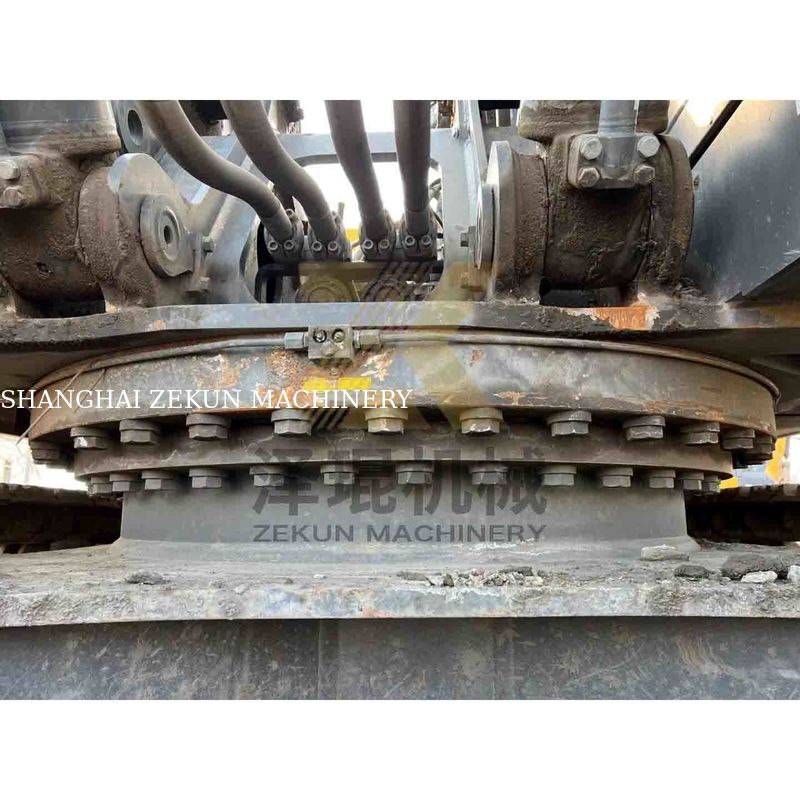 Excavadora Volvo Ec480dl de segunda mão com 4600 horas de trabalho e outro cilindro hidráulico