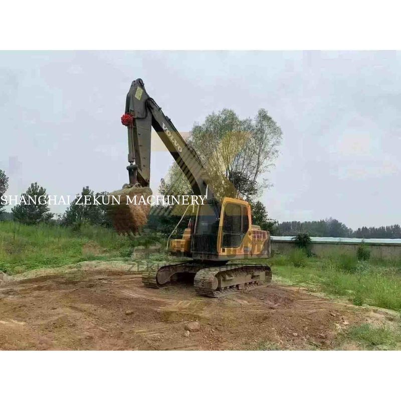 Volvo EC140DL Excavadora usada de 14 toneladas com poucas horas e cilindro hidráulico durável
