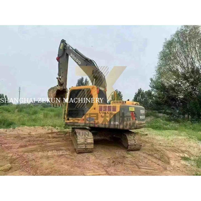 Volvo EC140DL Excavadora usada de 14 toneladas com poucas horas e cilindro hidráulico durável
