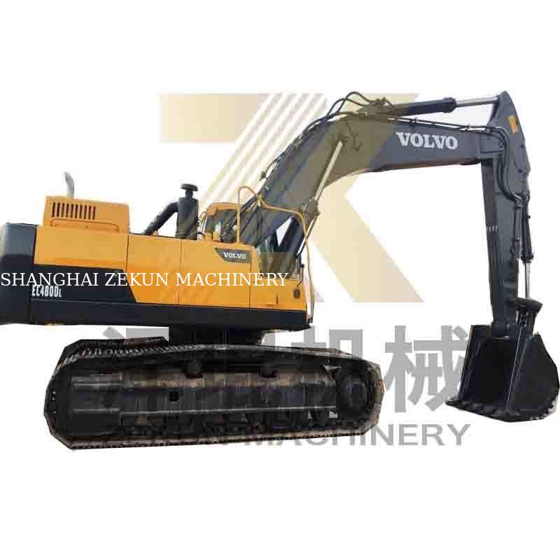 Excavadora VOLVO EC480DL usada 270KW Potência e 1,77 3,8 m3 Capacidade de balde