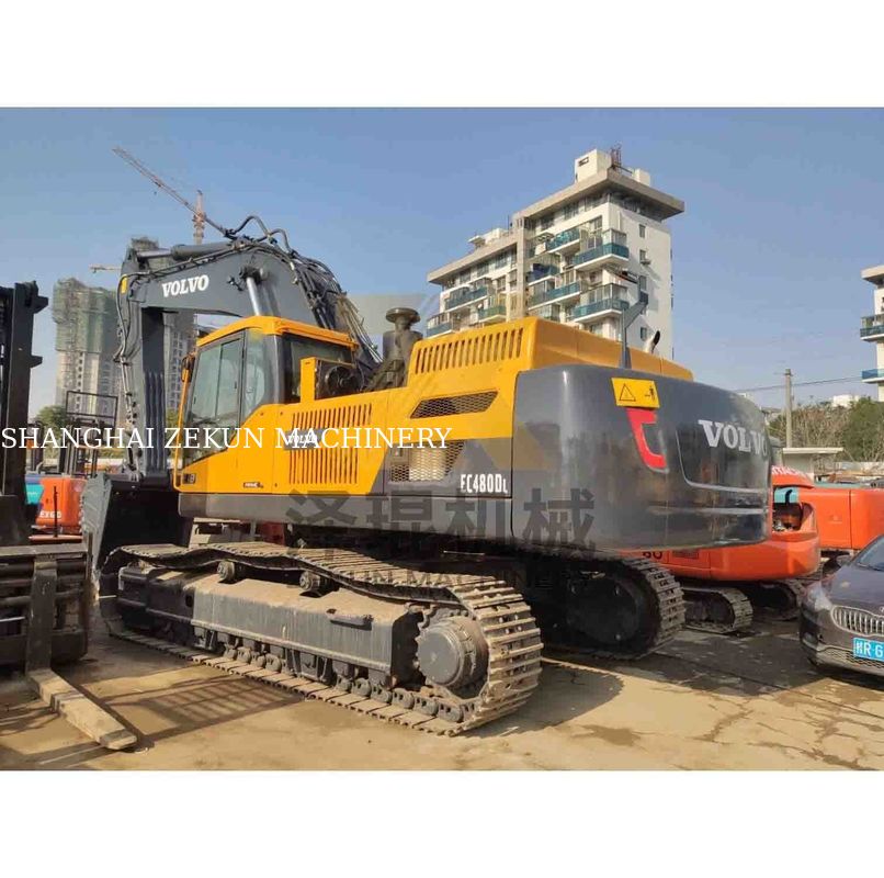 Excavadora VOLVO EC480DL usada 270KW Potência e 1,77 3,8 m3 Capacidade de balde