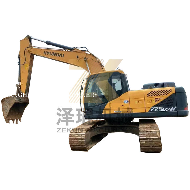 Excavadora usada HYUNDAI 225LC-9S 112KW Potência Original Stock na Coreia