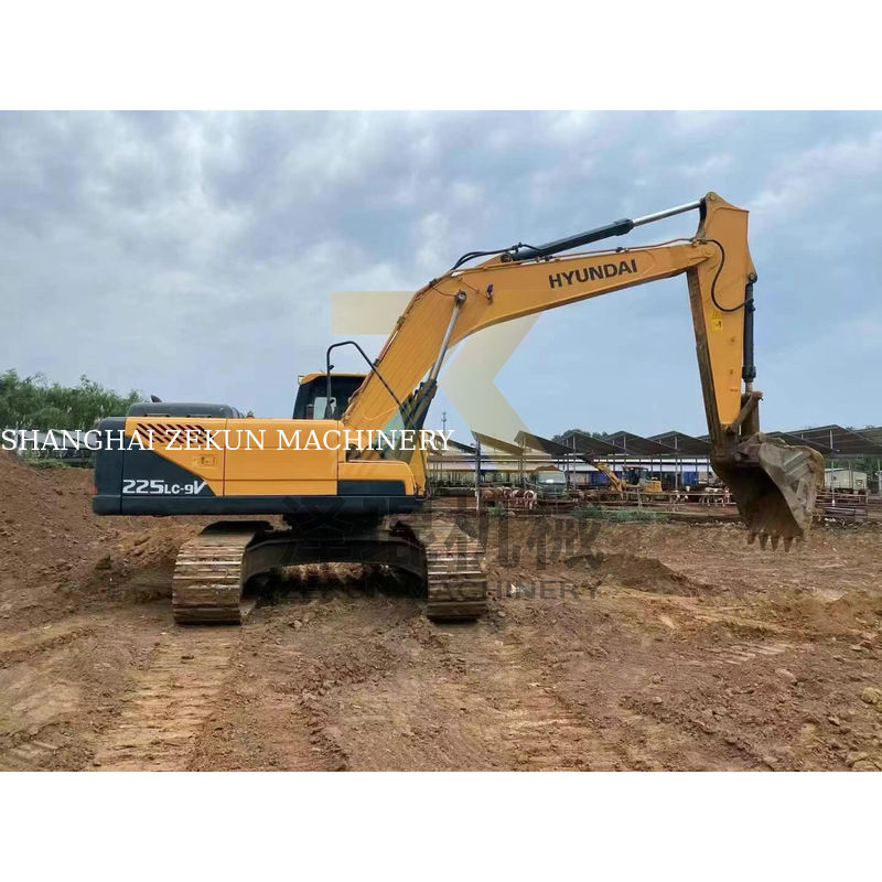 Excavadora usada HYUNDAI 225LC-9S 112KW Potência Original Stock na Coreia