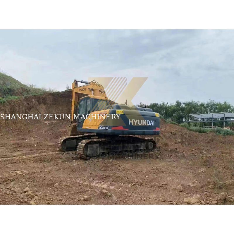 Excavadora usada HYUNDAI 225LC-9S 112KW Potência Original Stock na Coreia