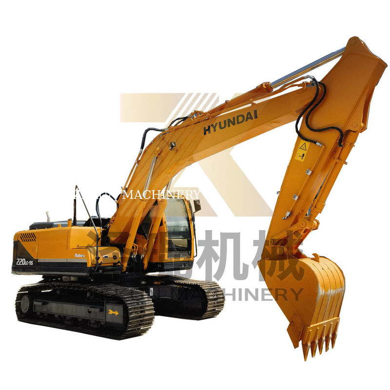 2019 Usado Coreia Original Hyundai 220 220-9 Excavadora Com 22 toneladas de peso operacional