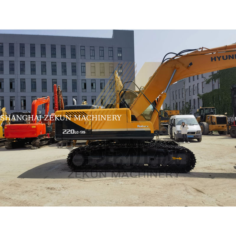 2019 Usado Coreia Original Hyundai 220 220-9 Excavadora Com 22 toneladas de peso operacional