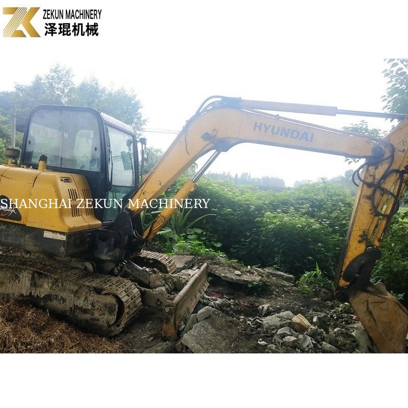 5.5 Ton Hyundai Robex 55-7 Excavadora com válvula hidráulica 0.18m3 Balde