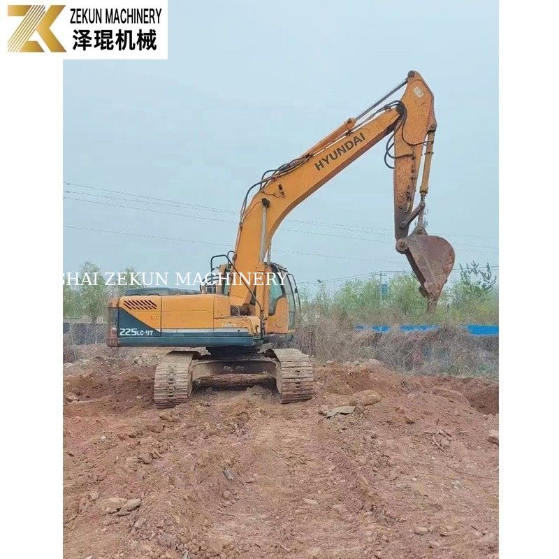 2019 Coreia Original 22Ton Hyundai 225LC-9 R225-7 Escavação Crawler