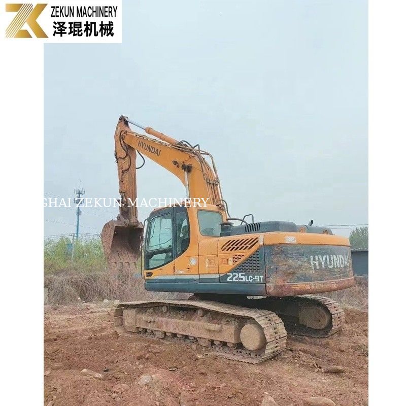 2019 Coreia Original 22Ton Hyundai 225LC-9 R225-7 Escavação Crawler
