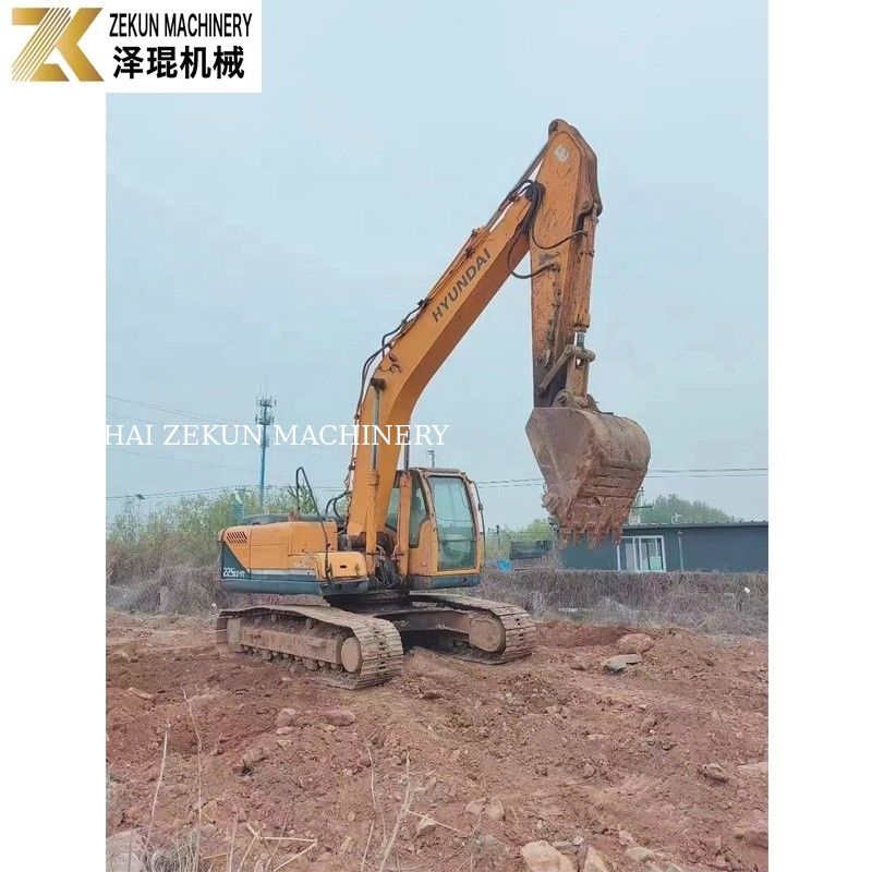 2019 Coreia Original 22Ton Hyundai 225LC-9 R225-7 Escavação Crawler