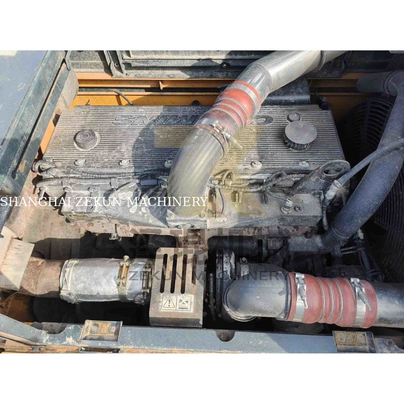 Excavadora usada Hyundai 520-9VS de 52 toneladas com motor Cummins e bomba original