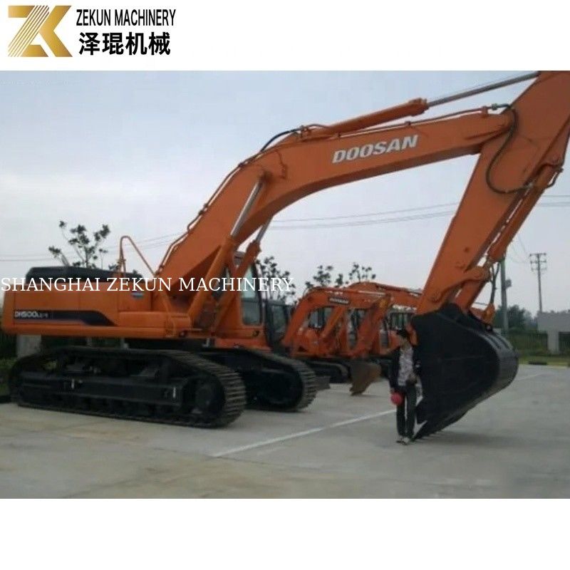 Excavadora usada Doosan 500 DH500 DH500LC-7 de 2018 Peso operacional de 46 toneladas para escavação pesada