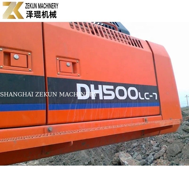 Excavadora usada Doosan 500 DH500 DH500LC-7 de 2018 Peso operacional de 46 toneladas para escavação pesada