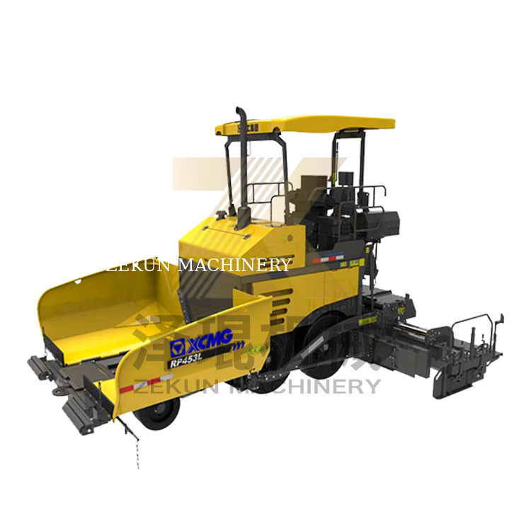 11 toneladas de 1,8m XCMG RP453L Pavimentador de rodas CHN Fase III Equipamento rodoviário