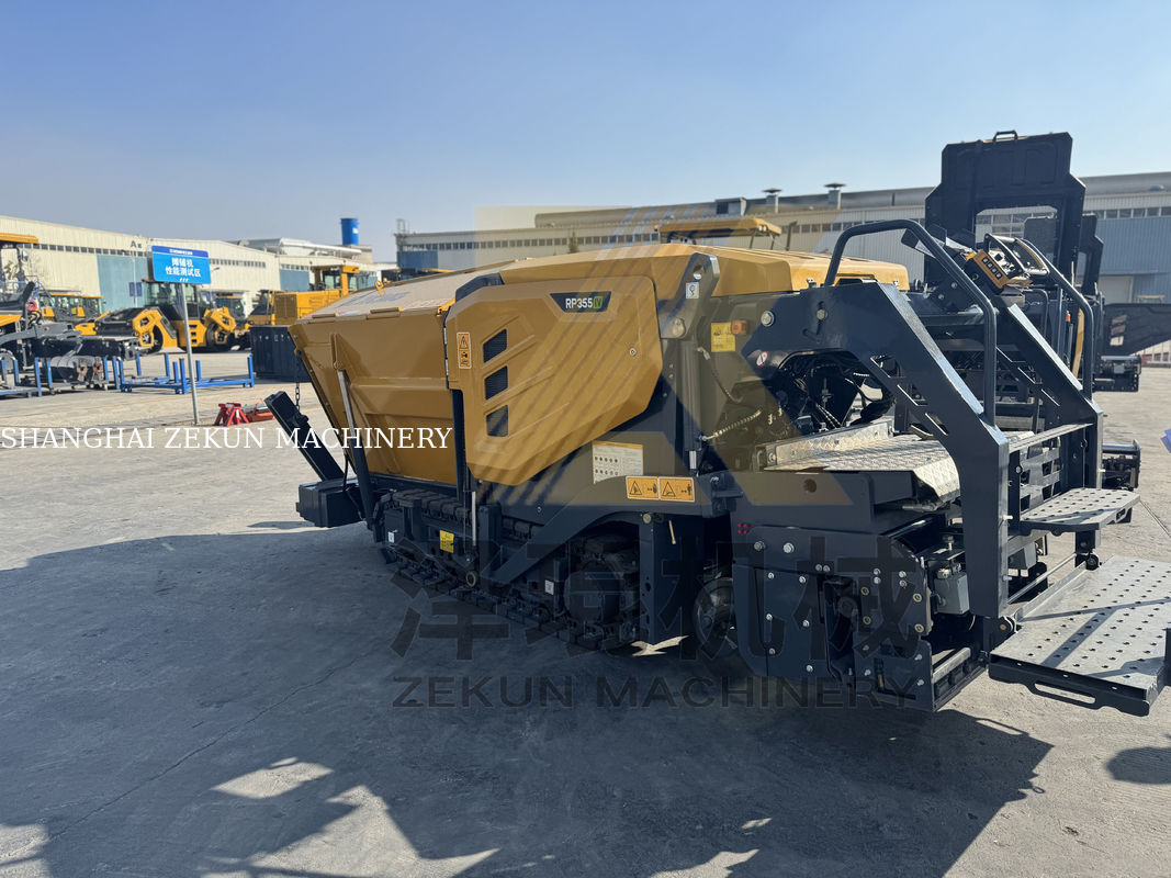 7.5tonas 1,1m 2,0m XCMG RP355i PAVER CE Fase V Equipamento de construção rodoviária