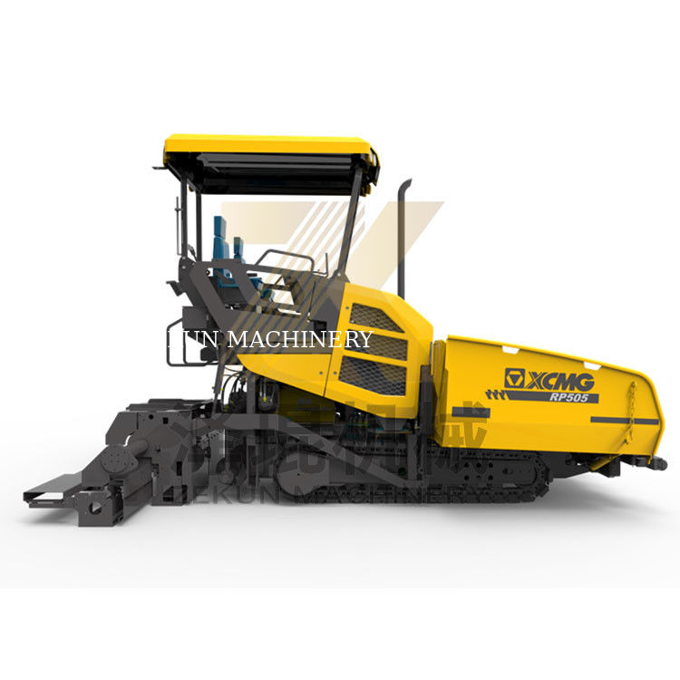 12.5 toneladas 1,8m 3,4m XCMG RP505 PAVER CE Equipamento de construção rodoviária Fase III