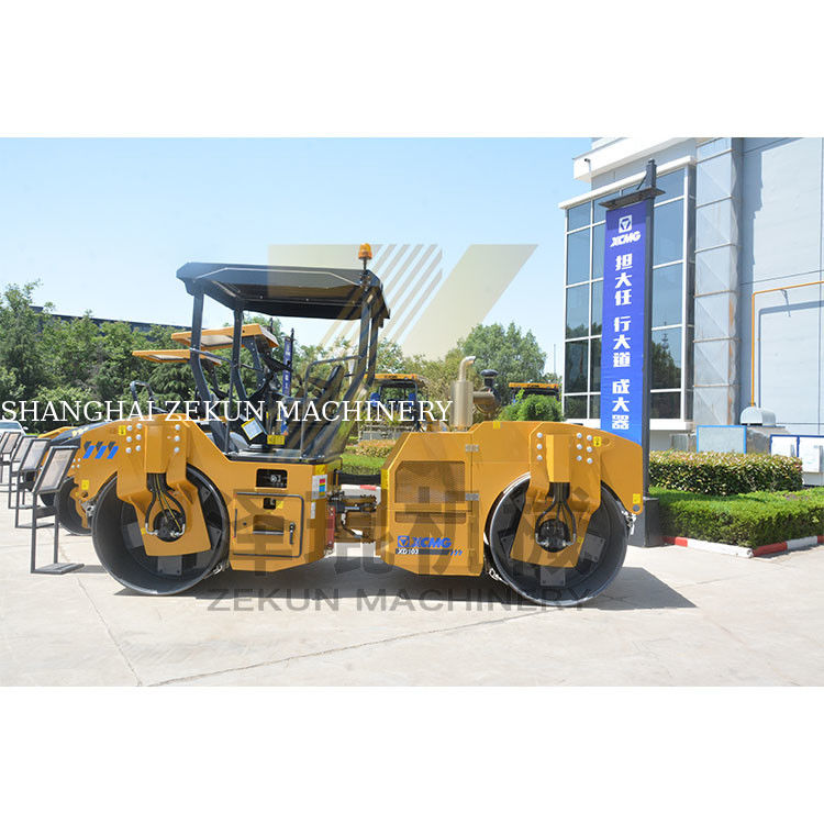 10 toneladas XCMG XD103 Roller de tambor duplo China Equipamento de construção rodoviária de estágio III