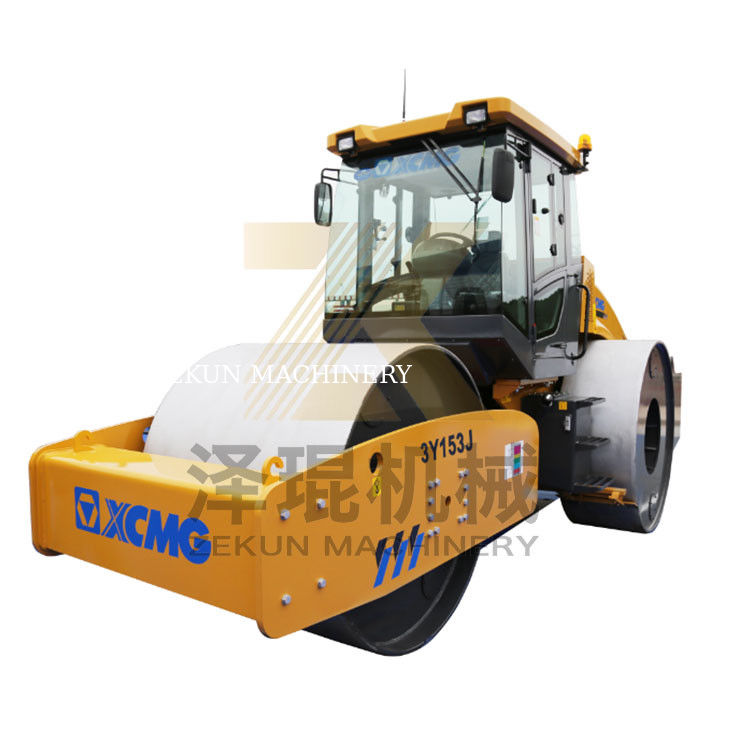 12 toneladas de XCMG 3Y153J Static Drum Roller China Fase III Equipamento