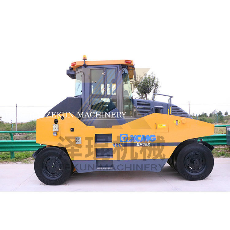 26 toneladas XCMG XP263 Roller de pneus China Fase III Equipamento de construção rodoviária