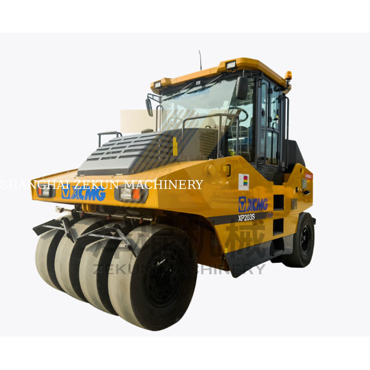 13 toneladas XCMG XP203S Roller de pneus China Fase II Equipamento de construção rodoviária