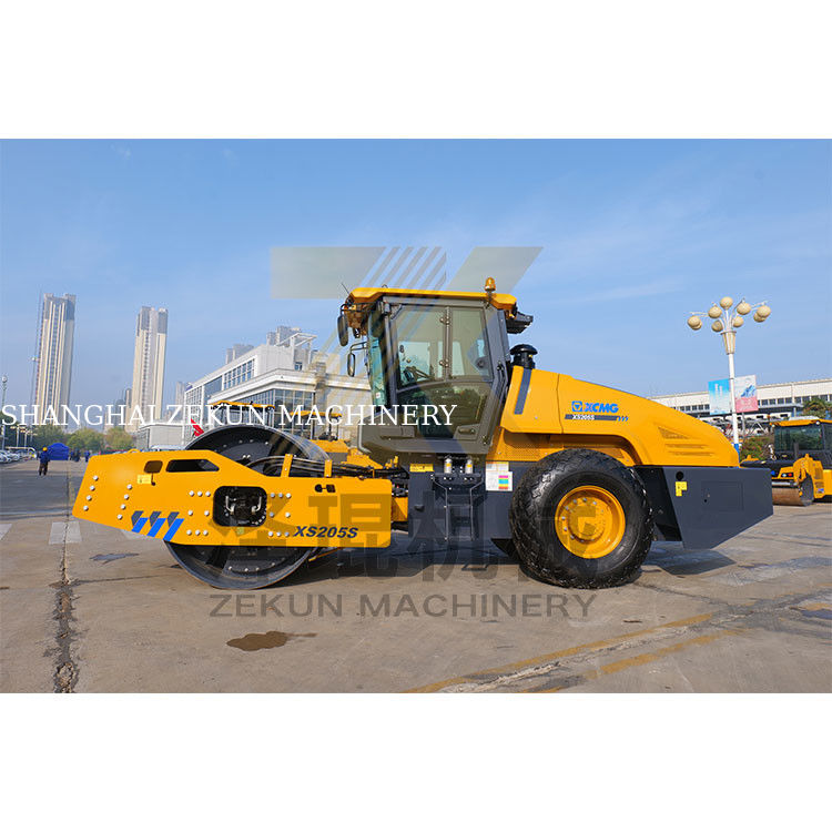 20T XCMG XS205S Hidráulico Roller de Tambor Único Etapa III