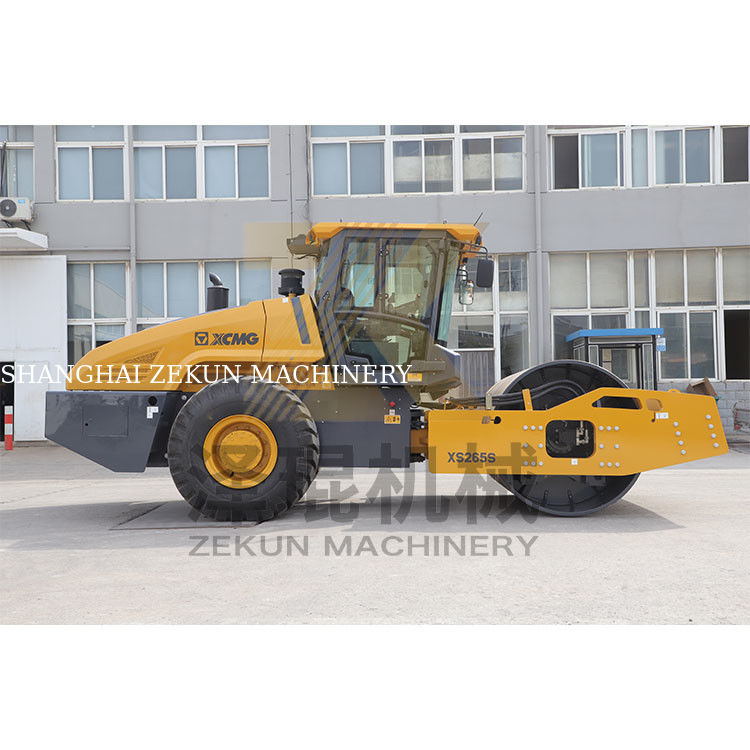 26T XCMG XS265S Roller de tambor único hidráulico Etapa III