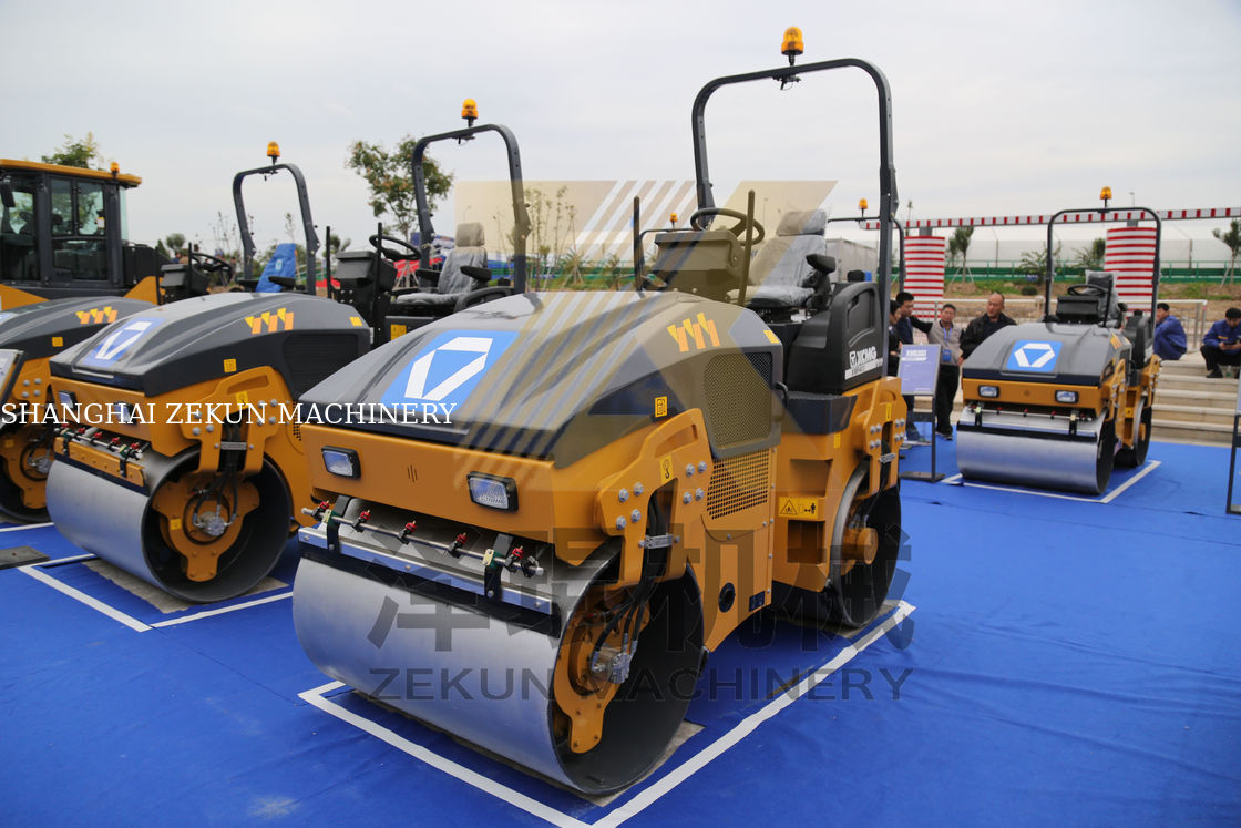 4 toneladas XCMG XMR403 Roller Vibratório Leve China Fase III