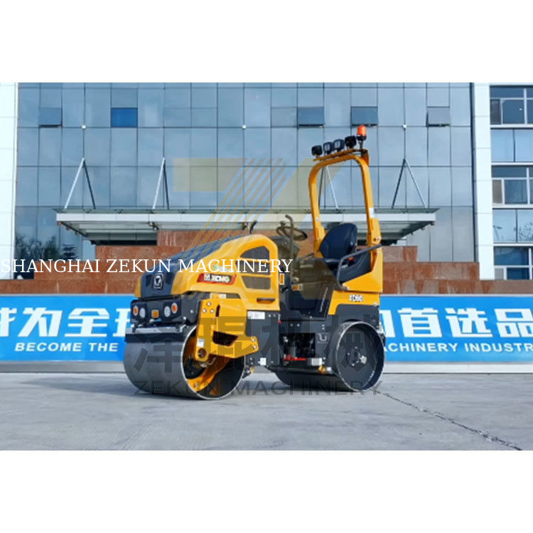 1.7ton XCMG XD90 Roller vibratório leve EU Fase V Equipamento de construção rodoviária